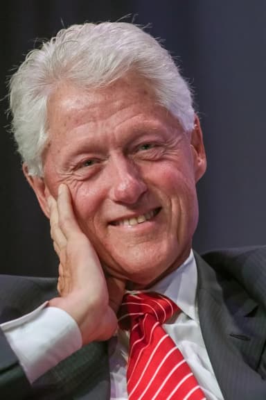 Official portrait photograph of Bill Clinton