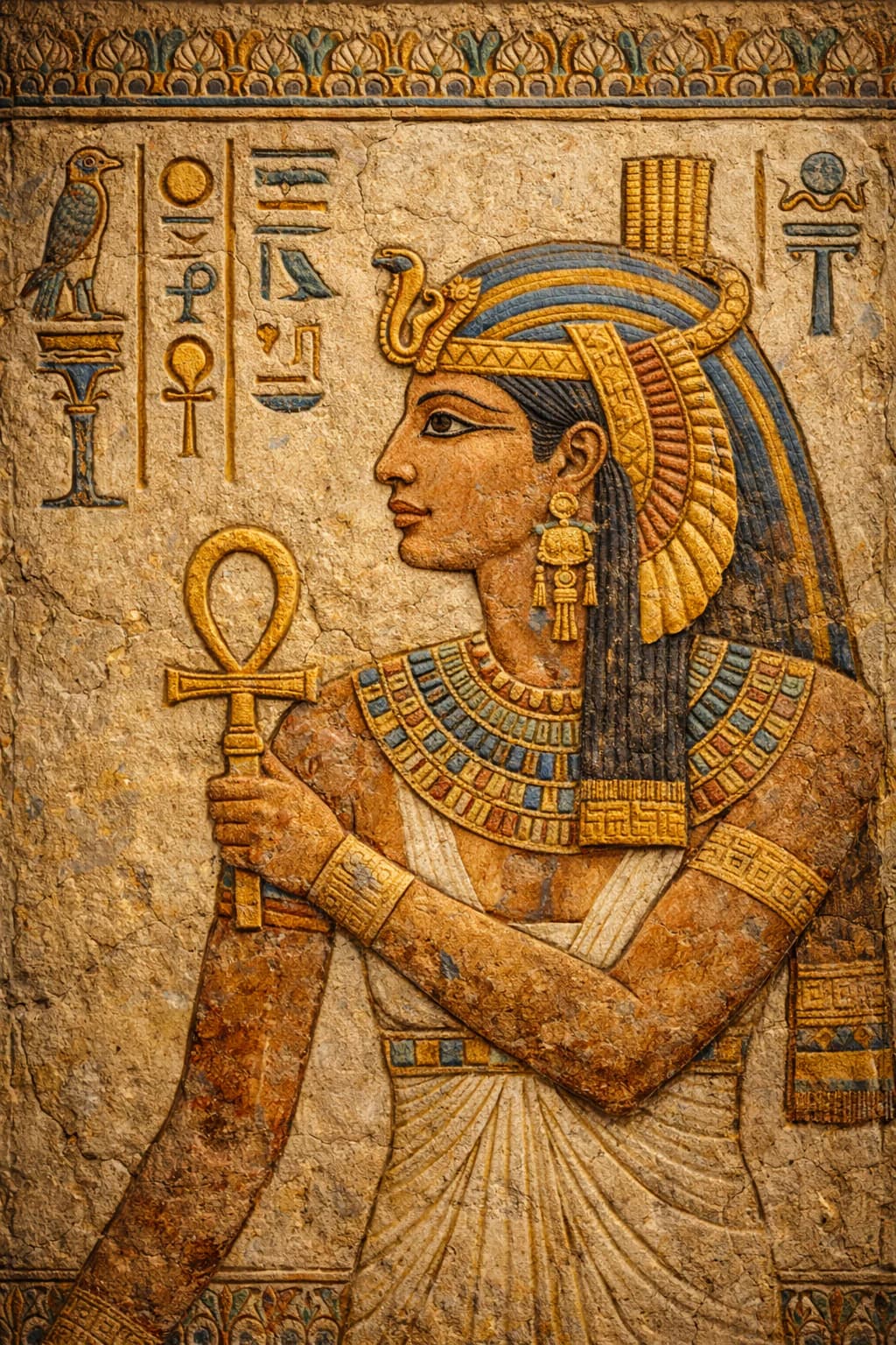 Cleopatra VII historical figure artwork