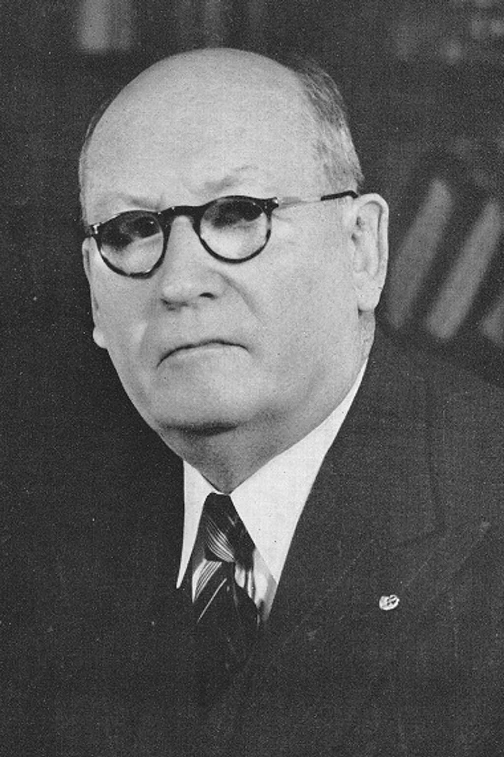Portrait photograph of D. F. Malan