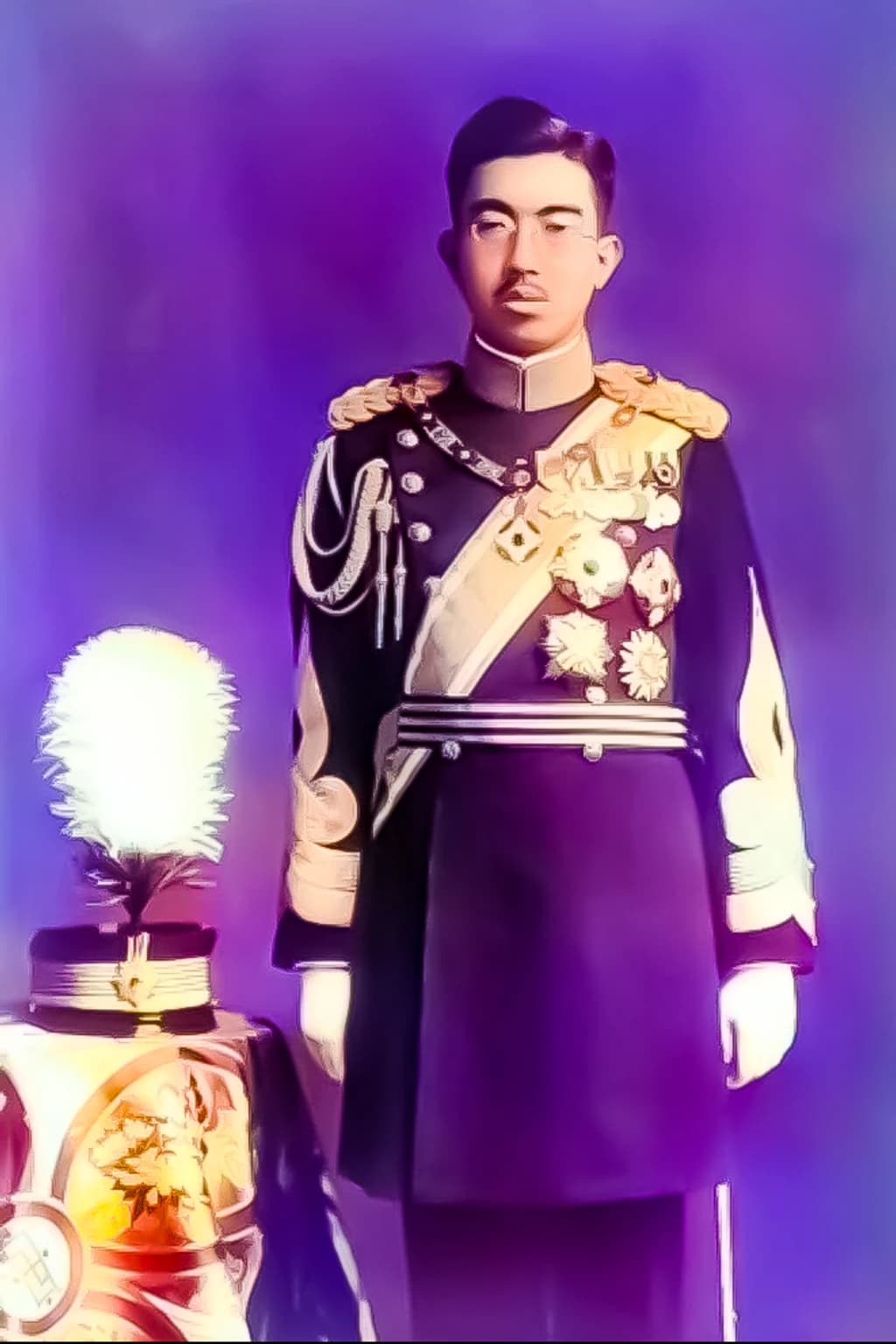 Portrait photograph of Emperor Hirohito