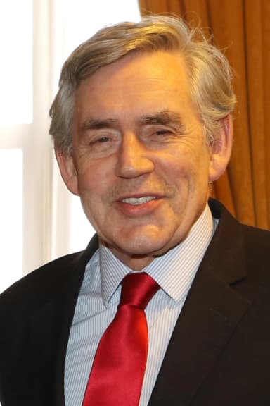 Official portrait photograph of Gordon Brown
