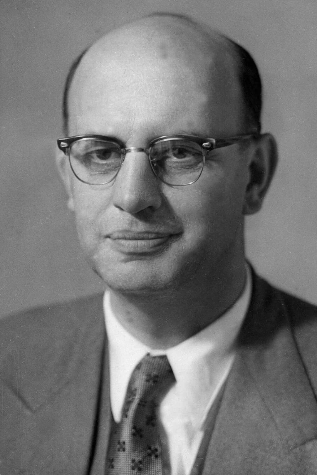 Portrait photograph of P. W. Botha