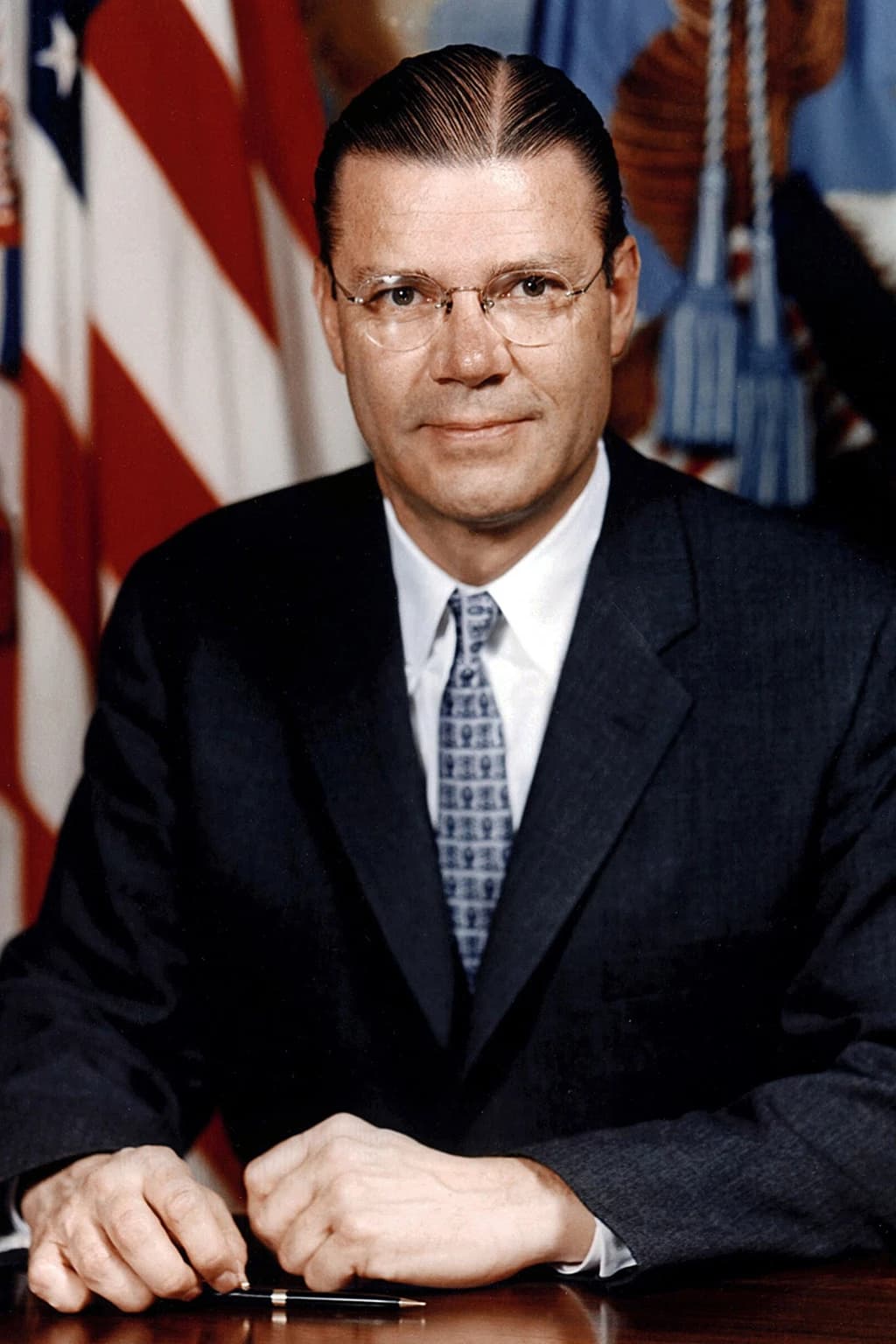Portrait photograph of Robert McNamara