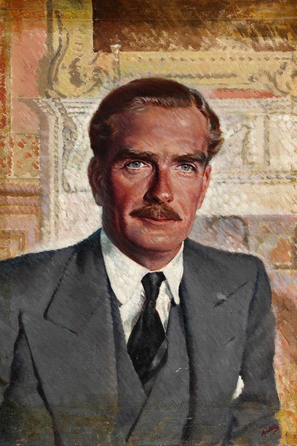 Portrait photograph of Sir Anthony Eden