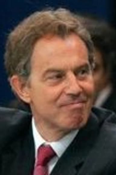 Official portrait photograph of Sir Tony Blair
