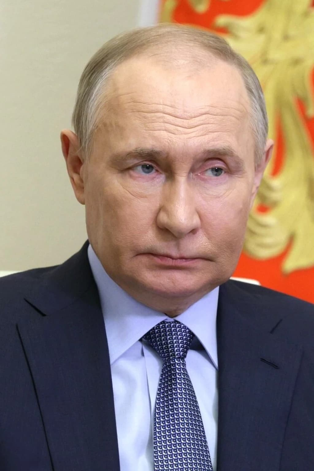 Official portrait photograph of Vladimir Putin